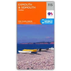 MAP,O/S Exmouth & Sidmouth Explorer 2.5in